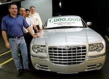 The one millionth LX was an award-winning Chrysler 300, rolling-off the line as part of today's employee celebration.